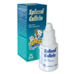 Splend Colirio Para Infecciones En Ojos Y Oidos Para Perros Y Gatos 10ml