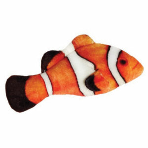 Kittybelles Pez Payaso Juguete De Peluche Para Gatos 4"