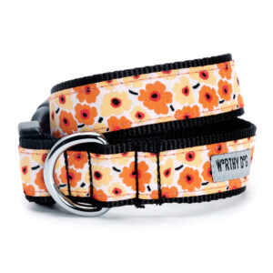 The Worthy Dog Flores Collar Colección Floral Para Perros 12"