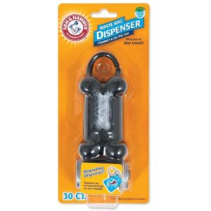 Arm & Hammer Bone Dispenser Dispensador De Bolsas Para Recogida De Desechos Negro