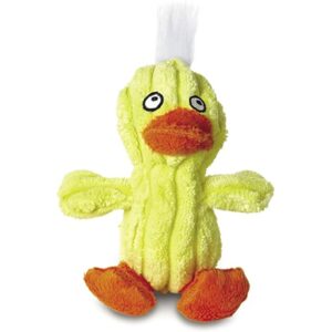 Grriggles Juguete Pato Amarillo De Peluche Para Perros 3"