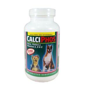 Calciphos Suplemento De Calcio Para Perros 60 Tab
